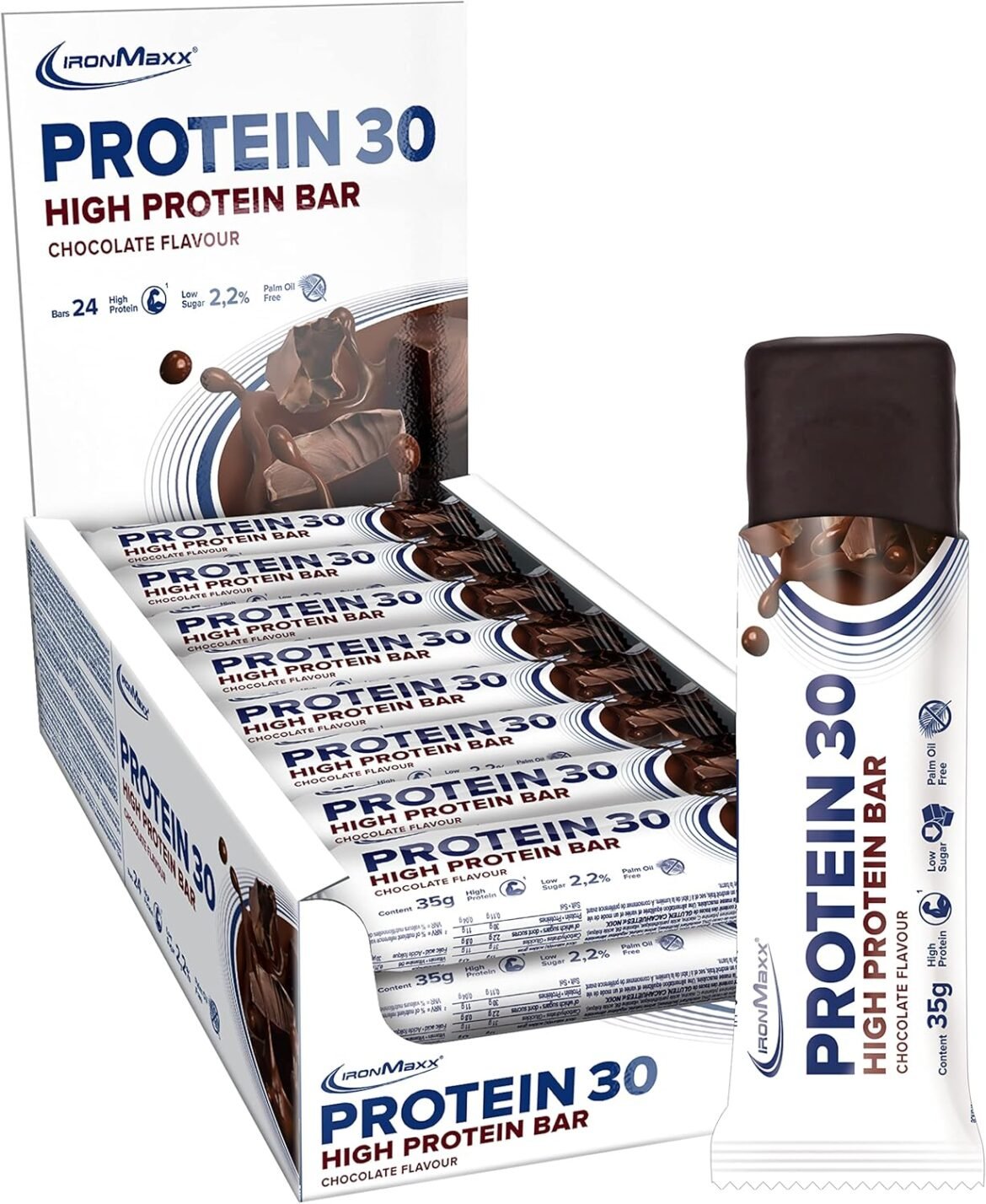 IronMaxx 30 Barrita Proteica – Tu Compañera Ideal para el Entrenamiento y la Recuperación