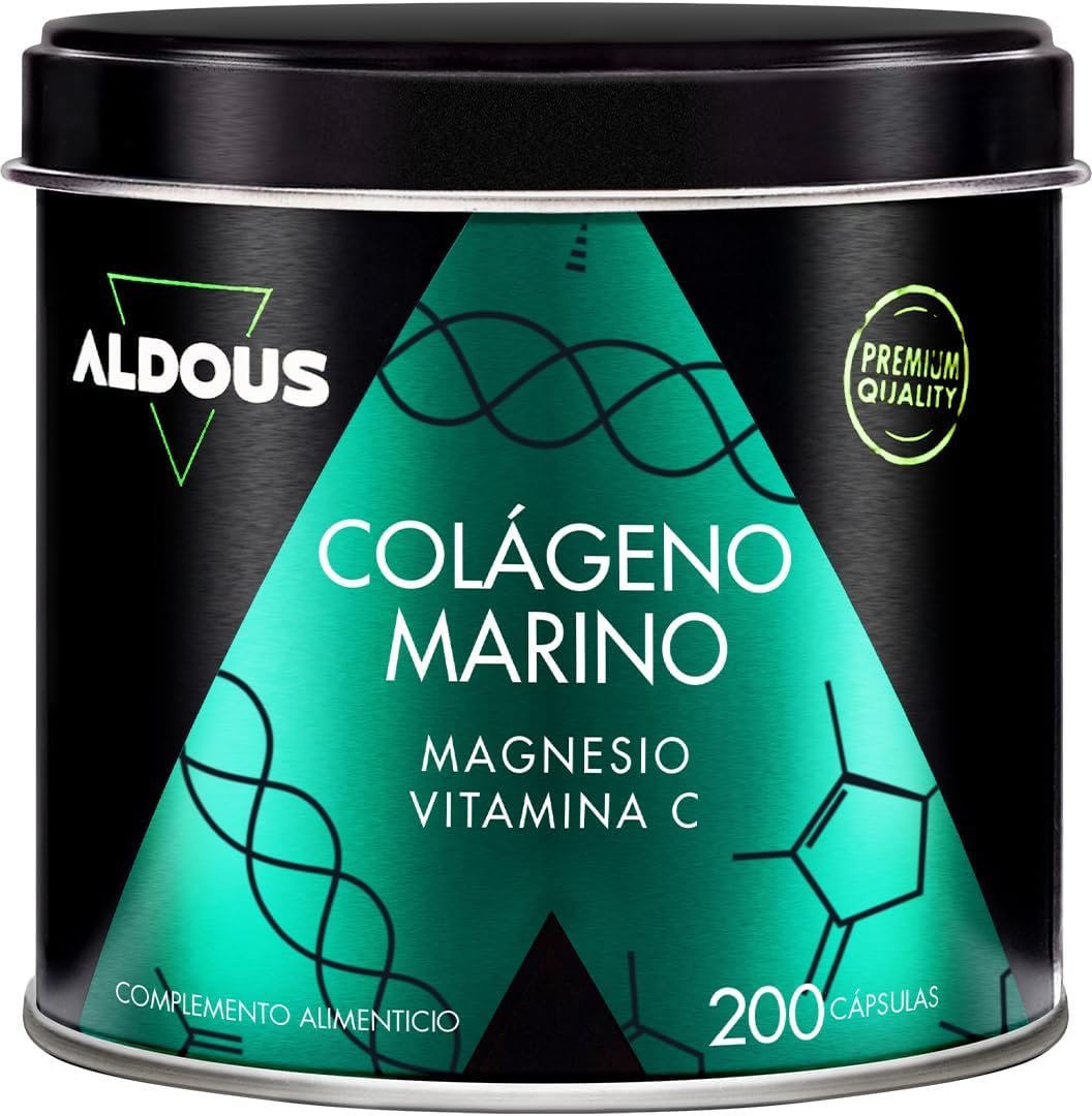Colágeno Hidrolizado Puro Aldous + Magnesio + Vitamina C: belleza, articulaciones y energía