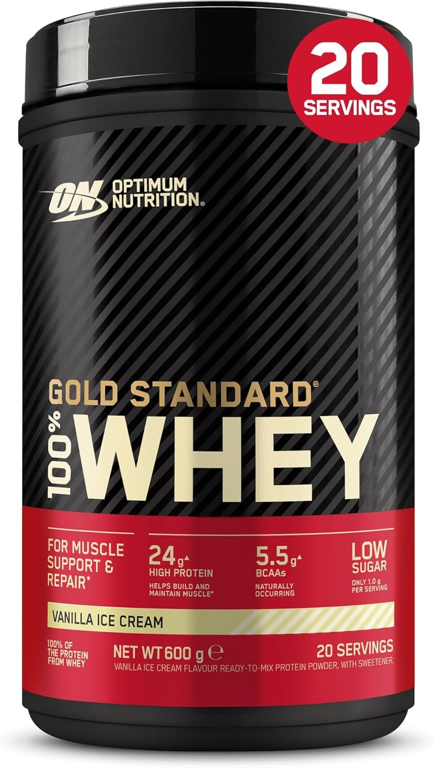 Optimum Nutrition Gold Standard 100% Whey – Sabor Helado de Vainilla