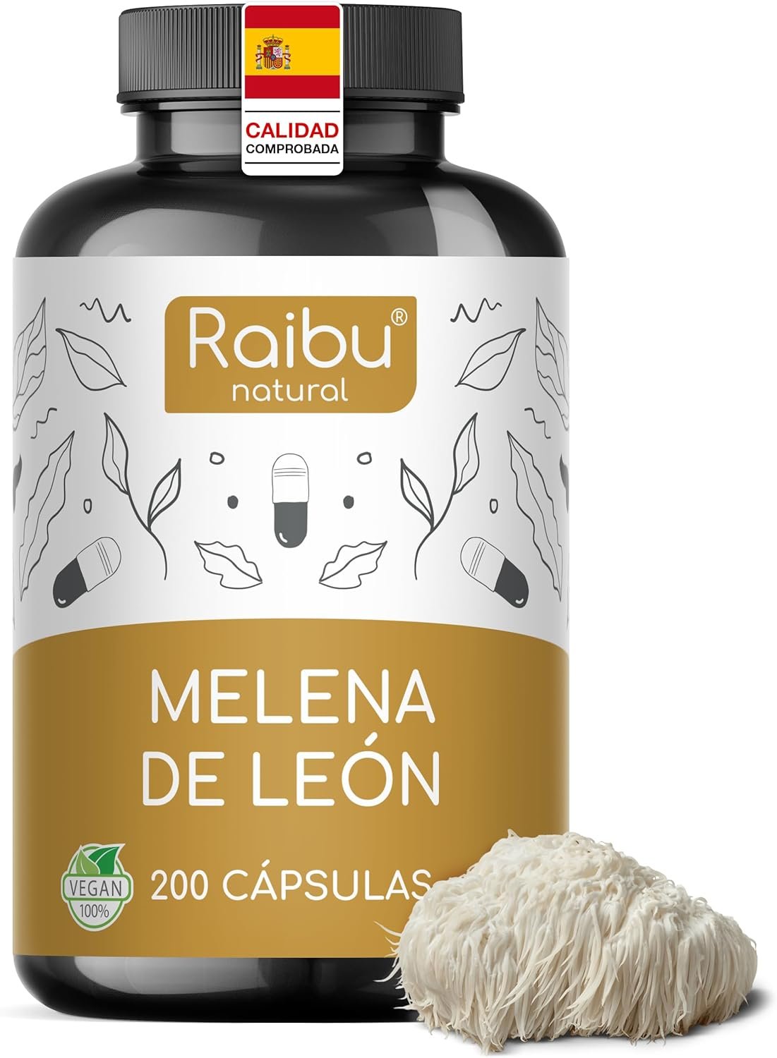 Melena de León 58 500 mg (30:1) – Alta absorción para mente clara y bienestar integral