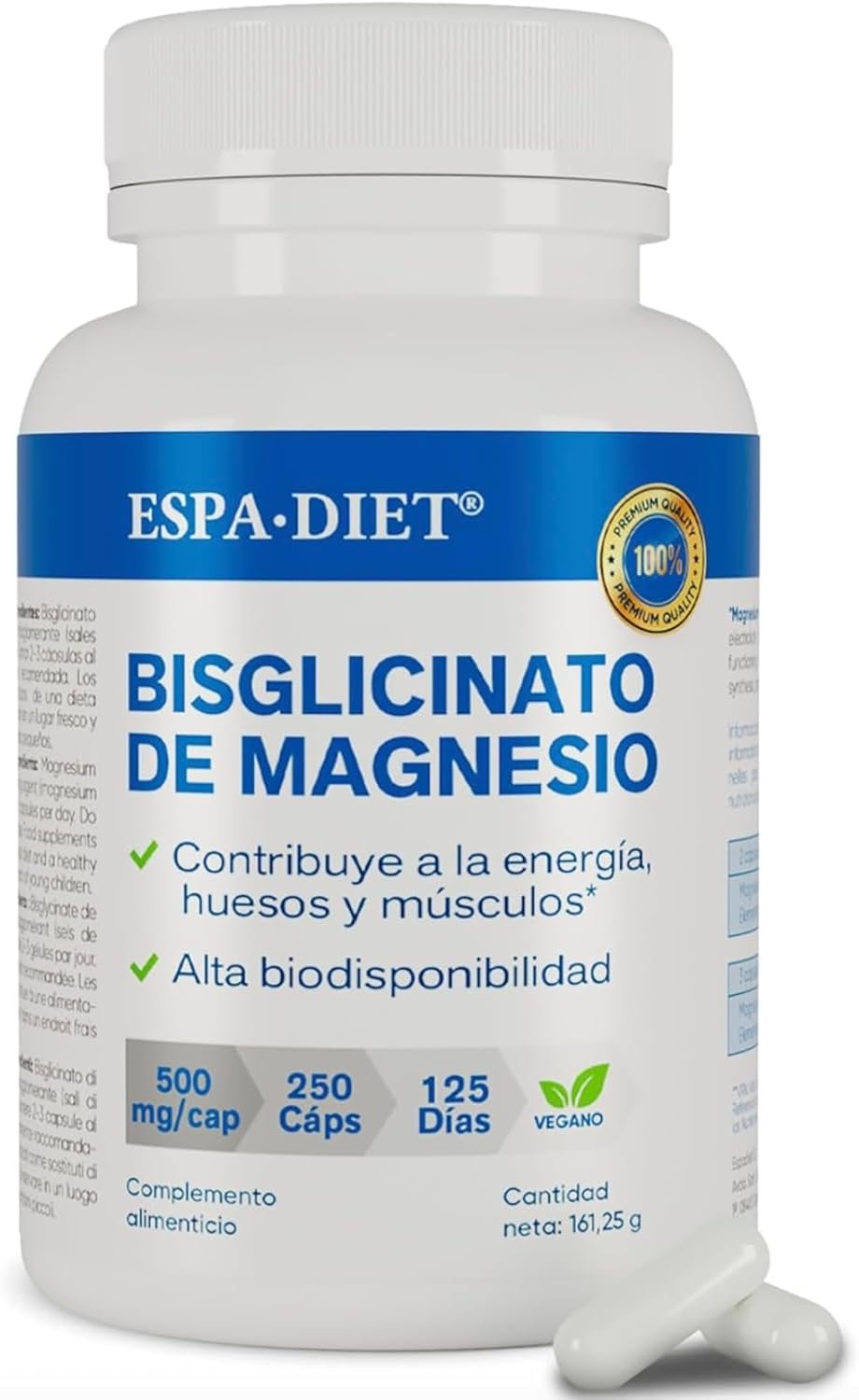 Bisglicinato de Magnesio Puro: Alta Biodisponibilidad para un Bienestar Óptimo