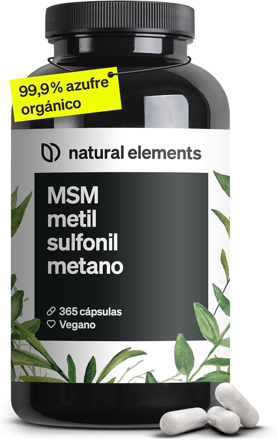 ¿Vale la pena el MSM 365 Cápsulas de Natural Elements? Opinión honesta y análisis real