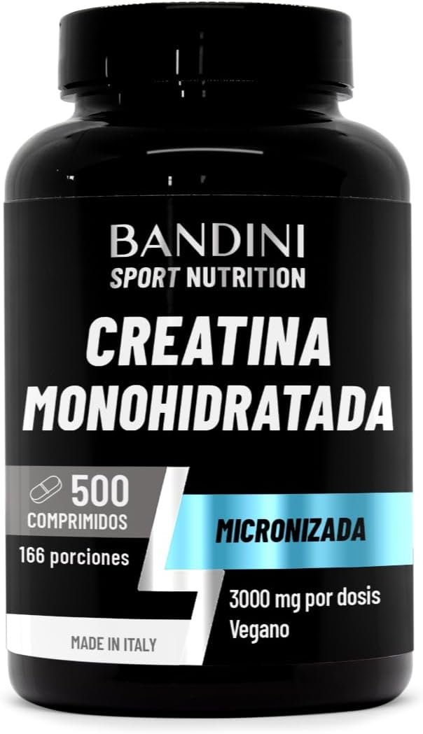 ¿Vale la pena la Bandini® Creatina Monohidratada 500 Comprimidos? Opinión honesta y análisis real